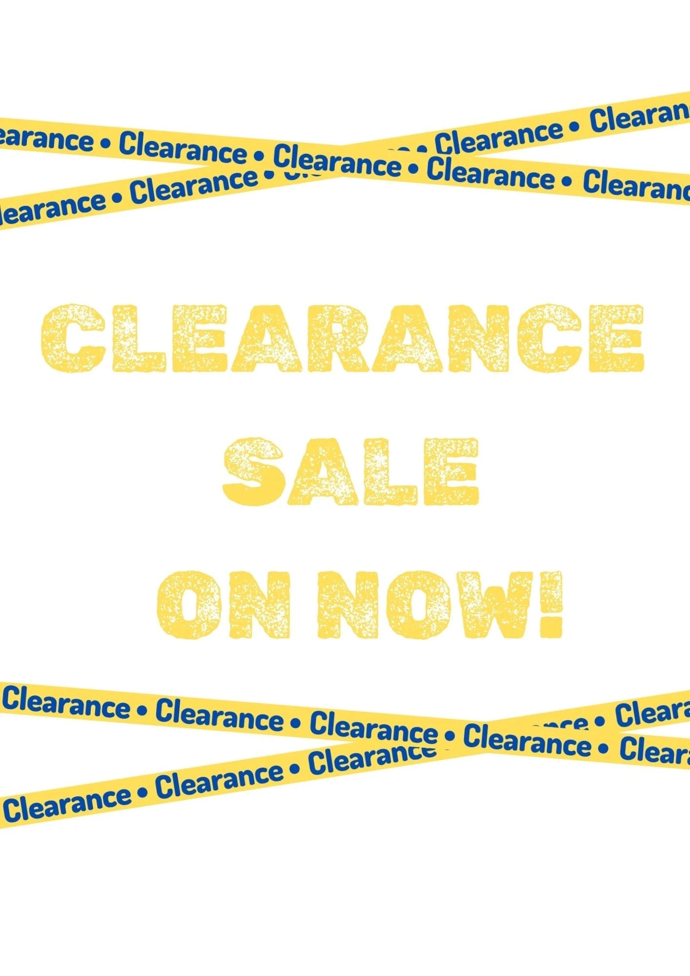 Clearance Stock