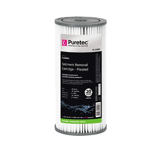 Puretec PL20MP1 Pleated Sediment Maxi Plus Cartridge