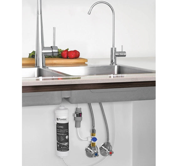 Puretec X3 Tap and Filter Kit Inline Undersink System